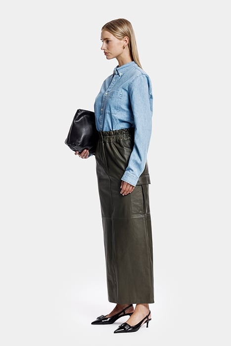 MANDY SKIRT MOSS GREEN 3