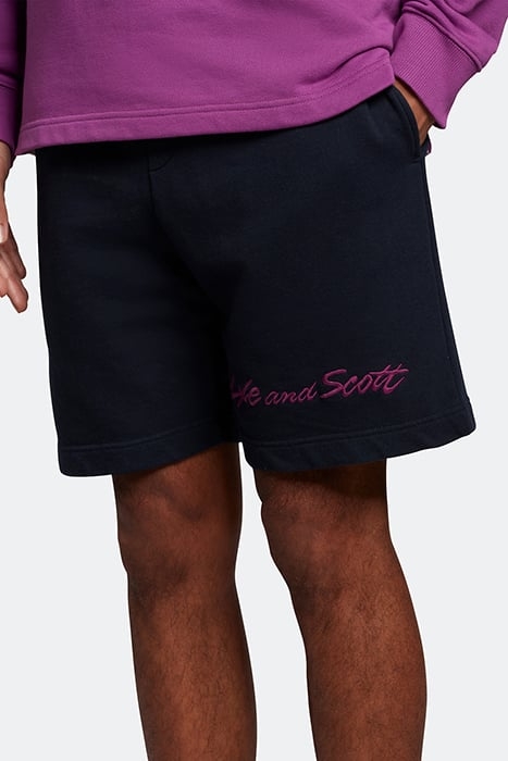 SCRIPT SWEATSHORTS DARK NAVY/ LOVECRAFT 1