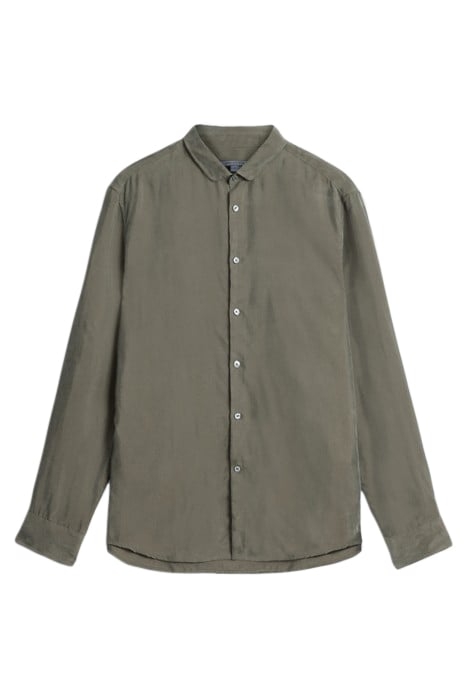 SLIM FIT SHIRT WITH WIRE DEEP OLIVE 2