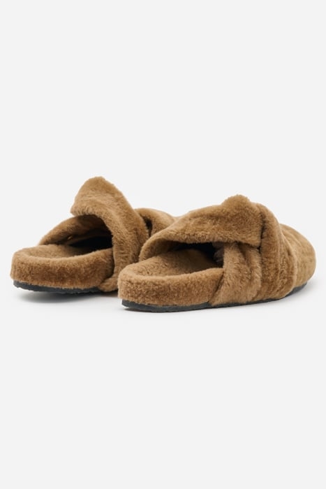SLIPPER SHOES BROWN MARBLE 4