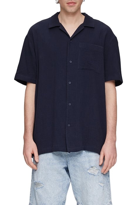 S.OLIVER-QS SHIRTS BLUE-MARINE 1