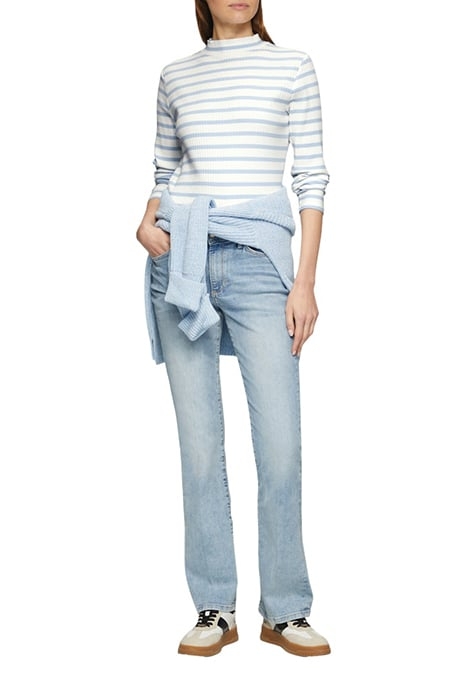 S.OLIVER T-SHIRTS BLUE-LIGHT 2