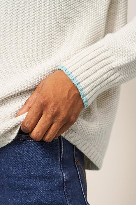 SOUTHBANK JUMPER PALE IVORY 4