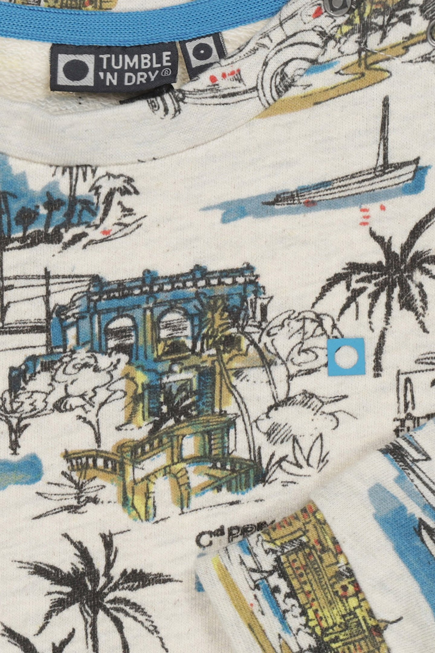 BOYS MONACO TODDLER OFF WHITE MELANGE 3