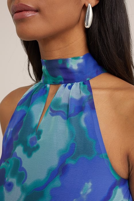 DRESS MAXI LENGTH DARK BLUE 5