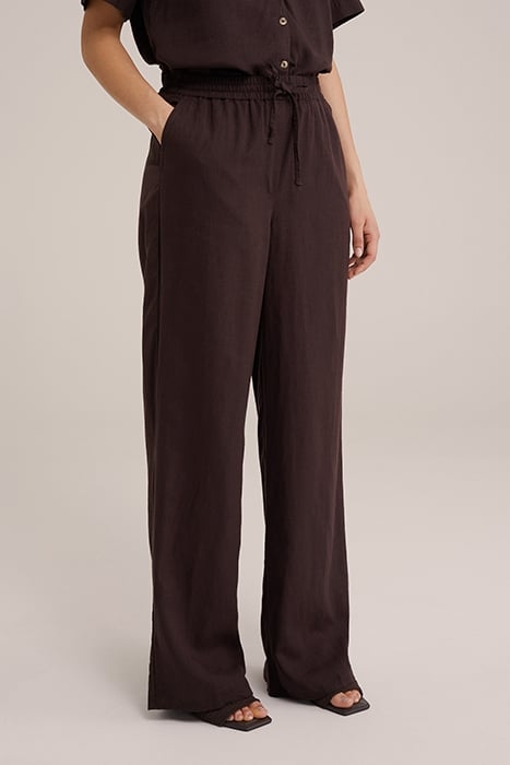TROUSER DARK BROWN 1