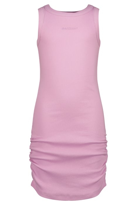 GIRLS ZOE MINI DRESS DEEP LILAC 1