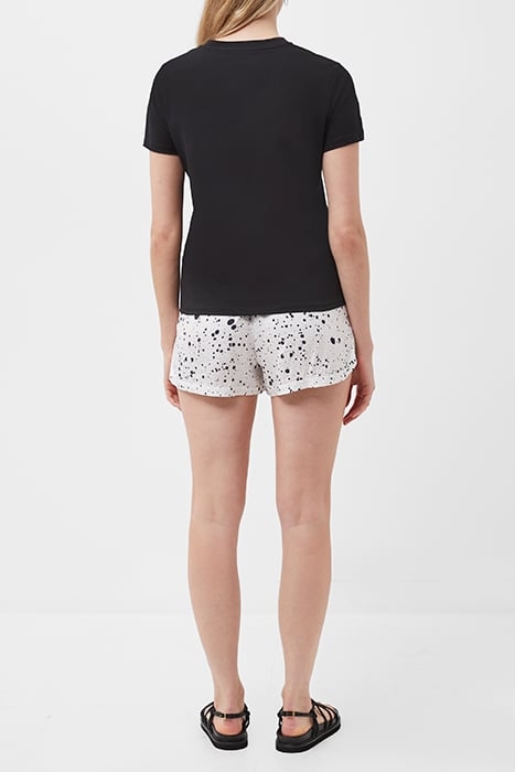 BOYFIT ORGANIC COT JRSY SSLV T BLACK 3