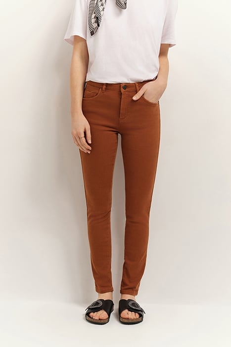 LE MONICA - JEAN SLIM CARAMEL 7/8ÈME AND DENIM WATERLESS 1