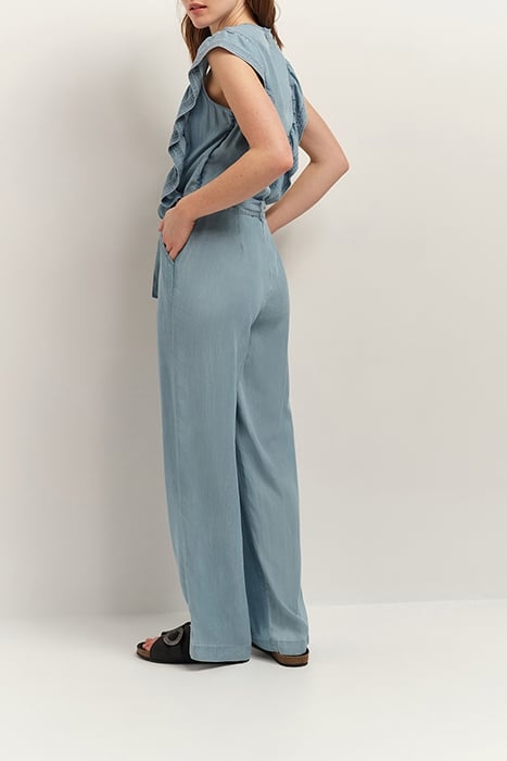 REYNIS - LAPIZ BLUE LYOCELL® LONG JUMPSUIT 2