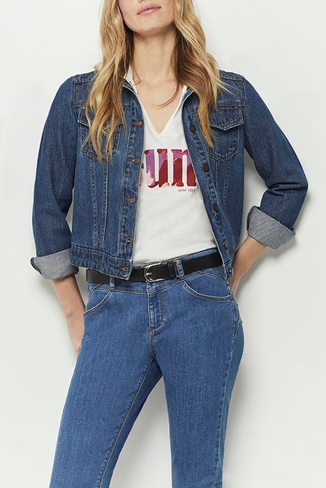 DISCO _ LIGHT BLUE DENIM JACKET 1