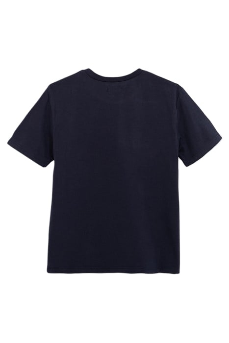 BOY'S NAVY MESSAGE T-SHIRT 2