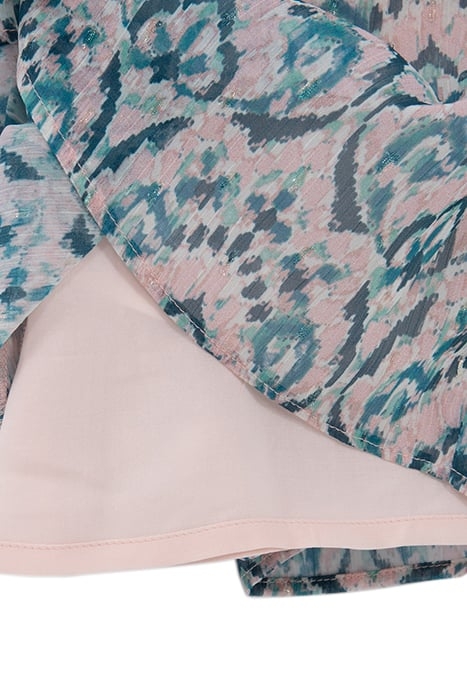 PINK PASTEL IKAT PRINT DRESS FOR GIRLS 7