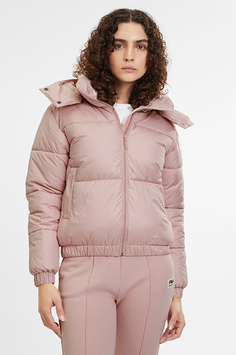 BUCHEN CROPPED PUFFER JACKET PALE MAUVE 1