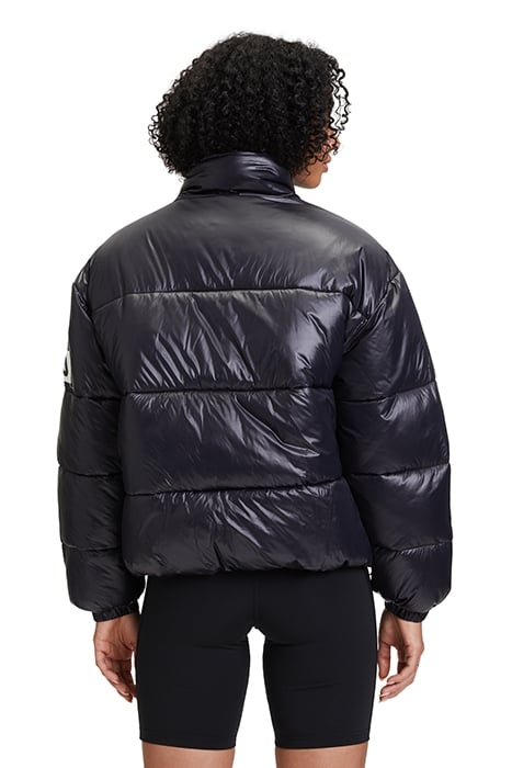 LEPE SHINY PUFFER JACKET BLACK 2