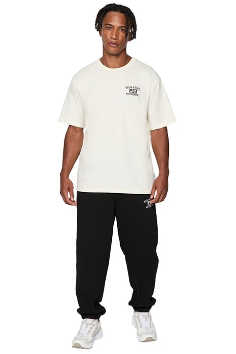 LEZHE GRAPHIC SWEAT PANTS BLACK 3