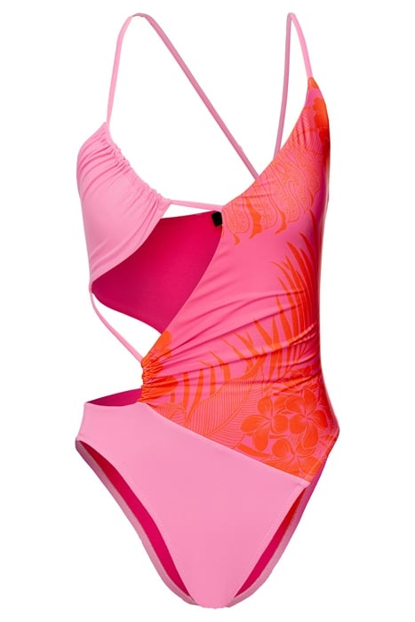 SCOGLIERA SWIMSUIT PINK/ORANGE MULTI-COLOUR 3