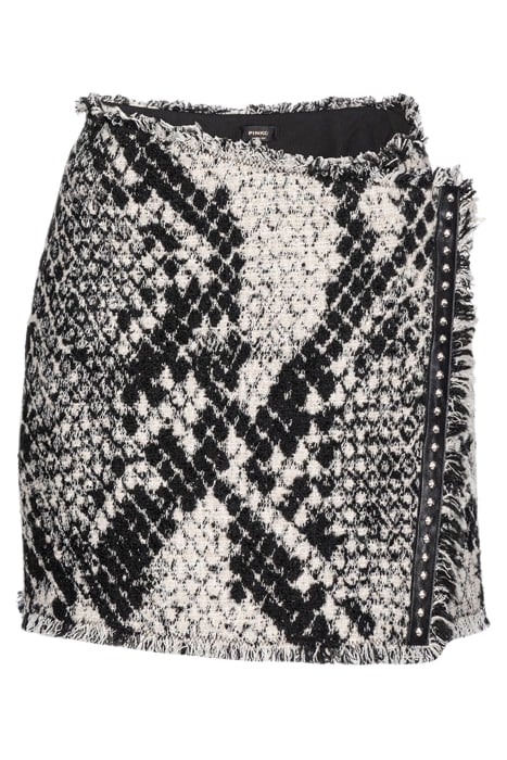 GOKU SKIRT WHITE/BLACK 1