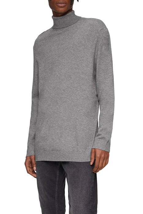 S.OLIVER-QS PULLOVER GREY/BLACK 1